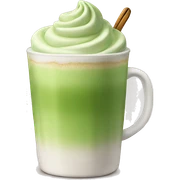Matcha latte  sticker
