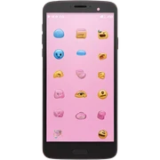 Pink phone sticker