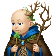 Forest Wizard sticker