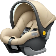 Infant car seat sticker