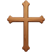 Cross sticker