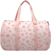 light pink floral gym bag sticker