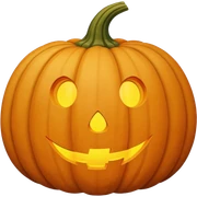 beige pumpkin sticker
