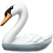 Swan  sticker