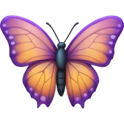 magic butterfly  sticker