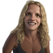 blonde boy looking at viewer sticker