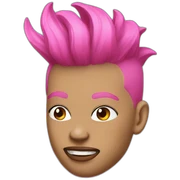 punk-pink sticker