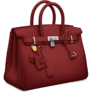 dark red birkin sticker