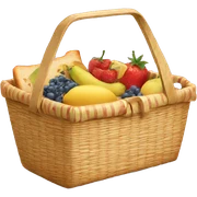 picnic basket sticker
