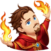 Pyromancer sticker