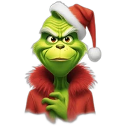 The grinch sticker