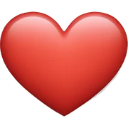 Heart sticker