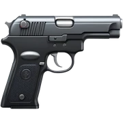 Gun  sticker