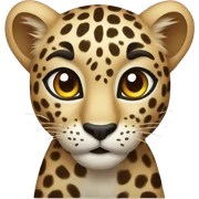 Leopard sticker