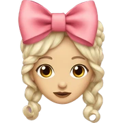 Coquette bow sticker