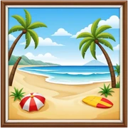 Playa sticker