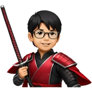 Katana Master sticker