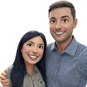 happy outdoor moment together sticker