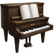 Piano sticker