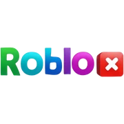 Roblox logo sticker