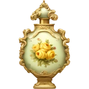 Rococo perfume sticker