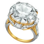 Large engagement ring  sticker