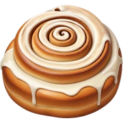 Cinnamon roll sticker