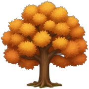 Autumn tree sticker
