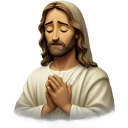 jesus crying sticker