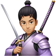 Gentle Samurai sticker