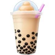 Bubble tea sticker