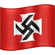 Nazi flag sticker