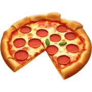 yorkshiere eating pizza sticker
