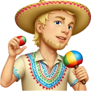 Meraca Musician sticker