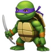Ninja turtle sticker