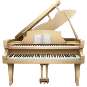 piano sticker