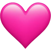 pink heart sticker