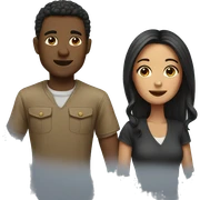 Couple sticker