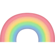Pastel Rainbow Cute sticker