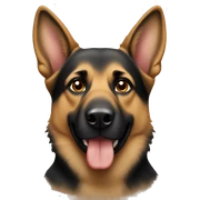German Shepard  sticker