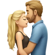 guy kiss girl so very love  sticker