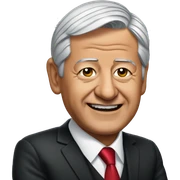Presidente de Mexico Andres Manuel Lopez Obrador sticker