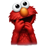 Elmo crying sticker