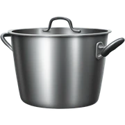 Upside down cooking pot sticker