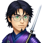 Mystic Samurai sticker