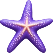 Starfish sticker