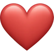Heart sticker