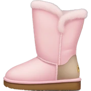 light pink uggs sticker