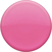 pink circle sticker