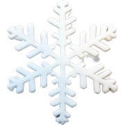 Snowflake sticker